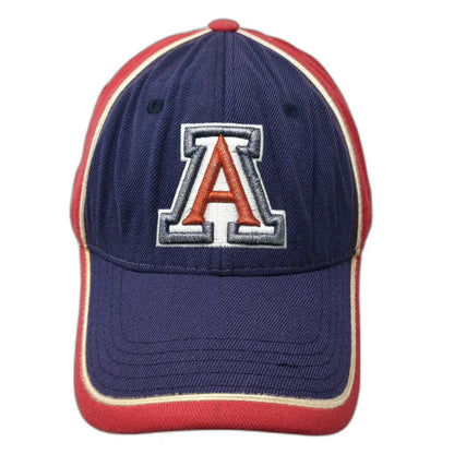 Arizona Wildcats NCAA Top of the World Cap Blue Red One Size Hat Stretch Fit