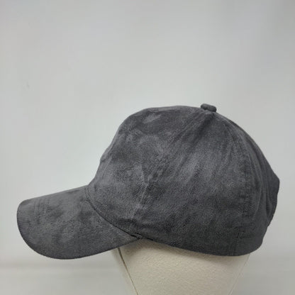 Unbranded Slideback Hat Gray One Size Adjustable Lightweight 6 Panel Blank