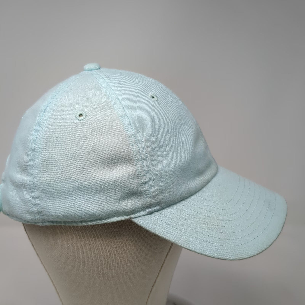 Nike Baseball Cap Blue One Size Heritage86 Adjustable Logo Polyester Hat