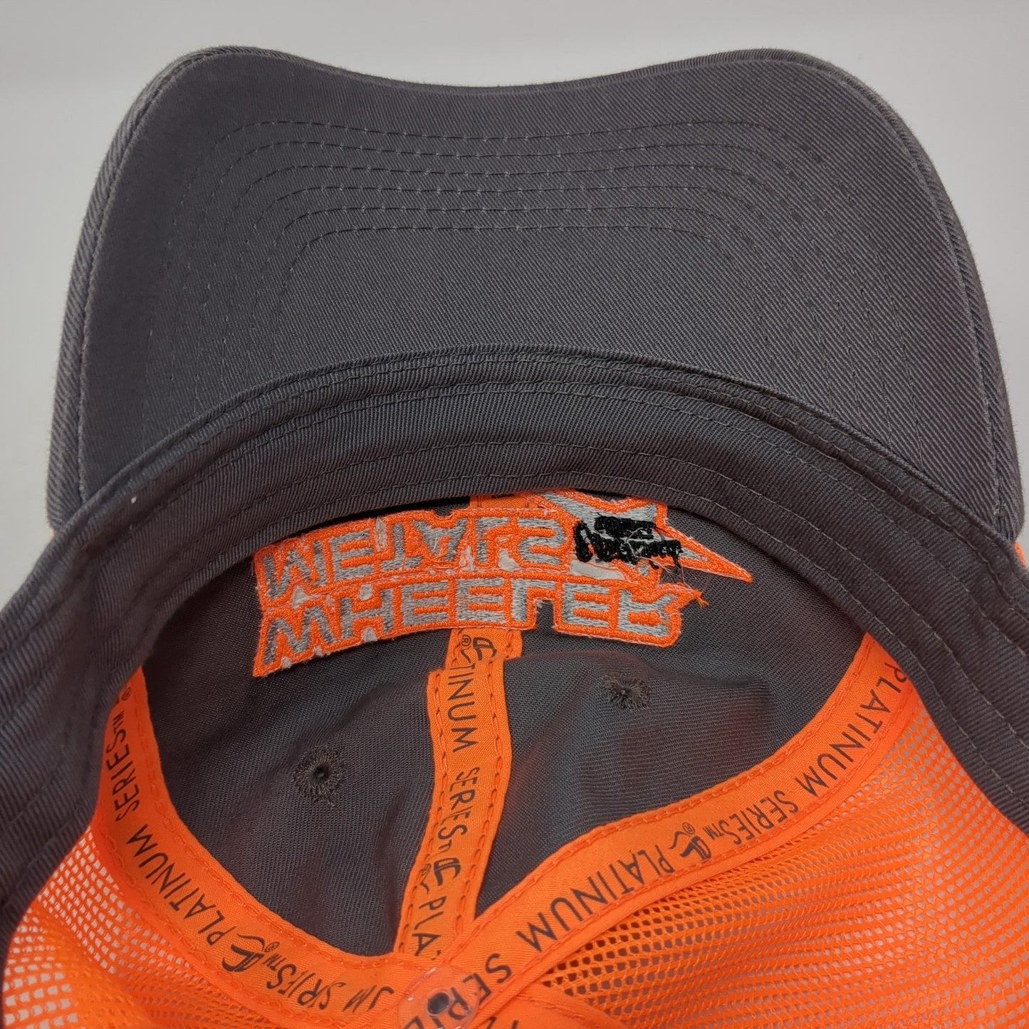 Wheeler Metals Strapback Trucker Hat Multi One Size Mesh Back Outdoor Cap