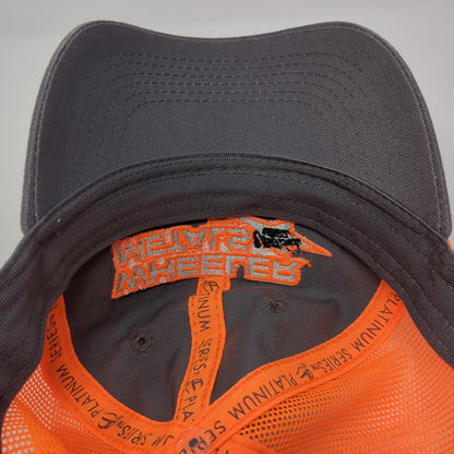 Wheeler Metals Strapback Trucker Hat Multi One Size Mesh Back Outdoor Cap