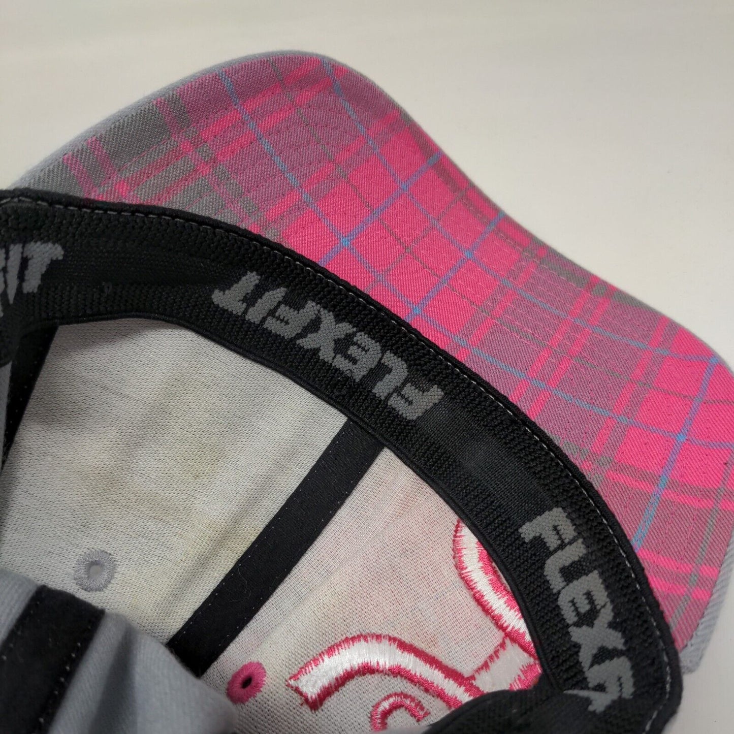 Hooey Fitted Hat Multicolor Small-Medium Embroidered Plaid Flexfit