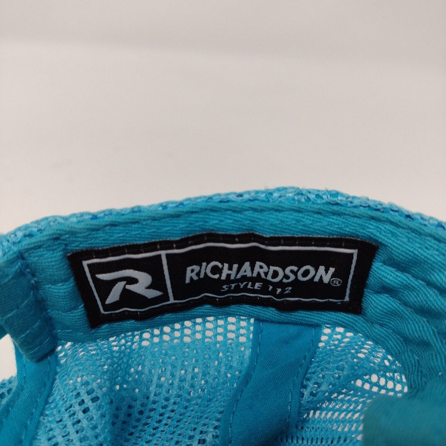 Richardson Snapback Mesh Back Trucker Hat Multi OSFA Embroidered Logo