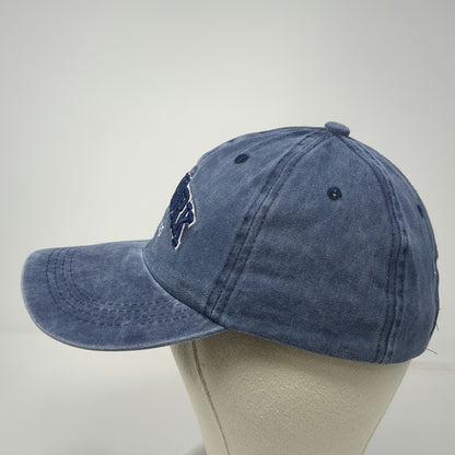 T&T Baseball Cap Blue One Size New York Est 1625 NYC Embroidered Slideback Hat