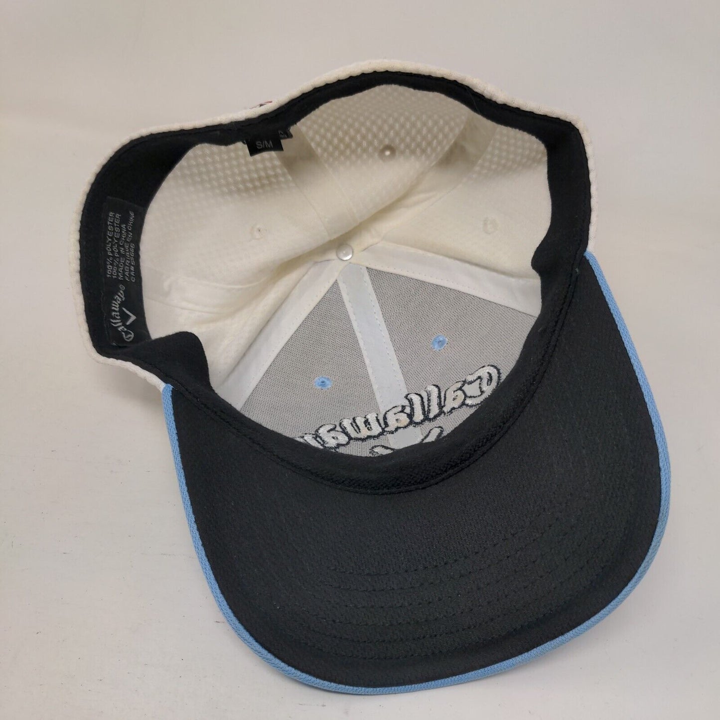 Callaway Odyssey Mesh Back Fitted Hat Blue Small/Medium Colorblock