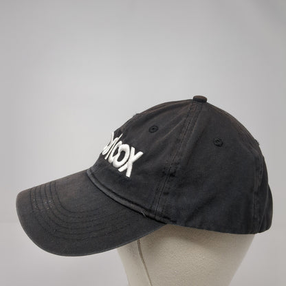 CarlCox Slideback Hat Black Embroidered Logo 100% Cotton Rapper Music HipHop