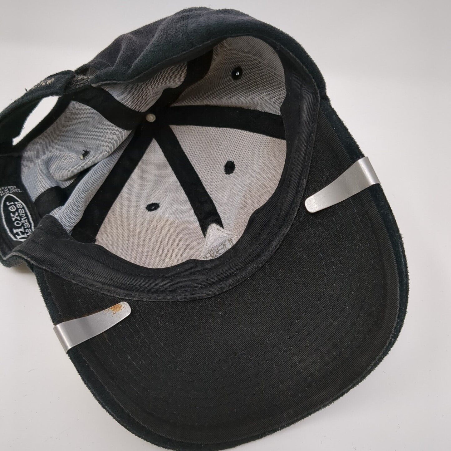 Jack B. Parson Companies Strapback Hat Black One Size Adjustable Hoxer Headwear