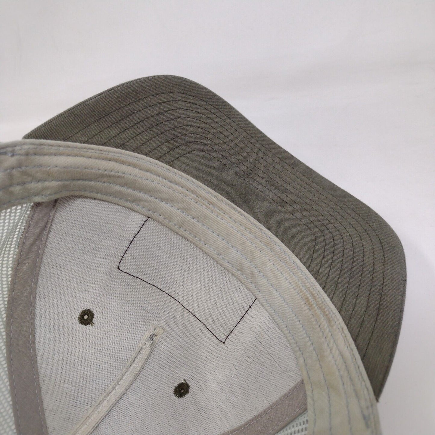 Kneeling Nun Farms Patch Snapback Trucker Hat Multi One Size Mesh Back