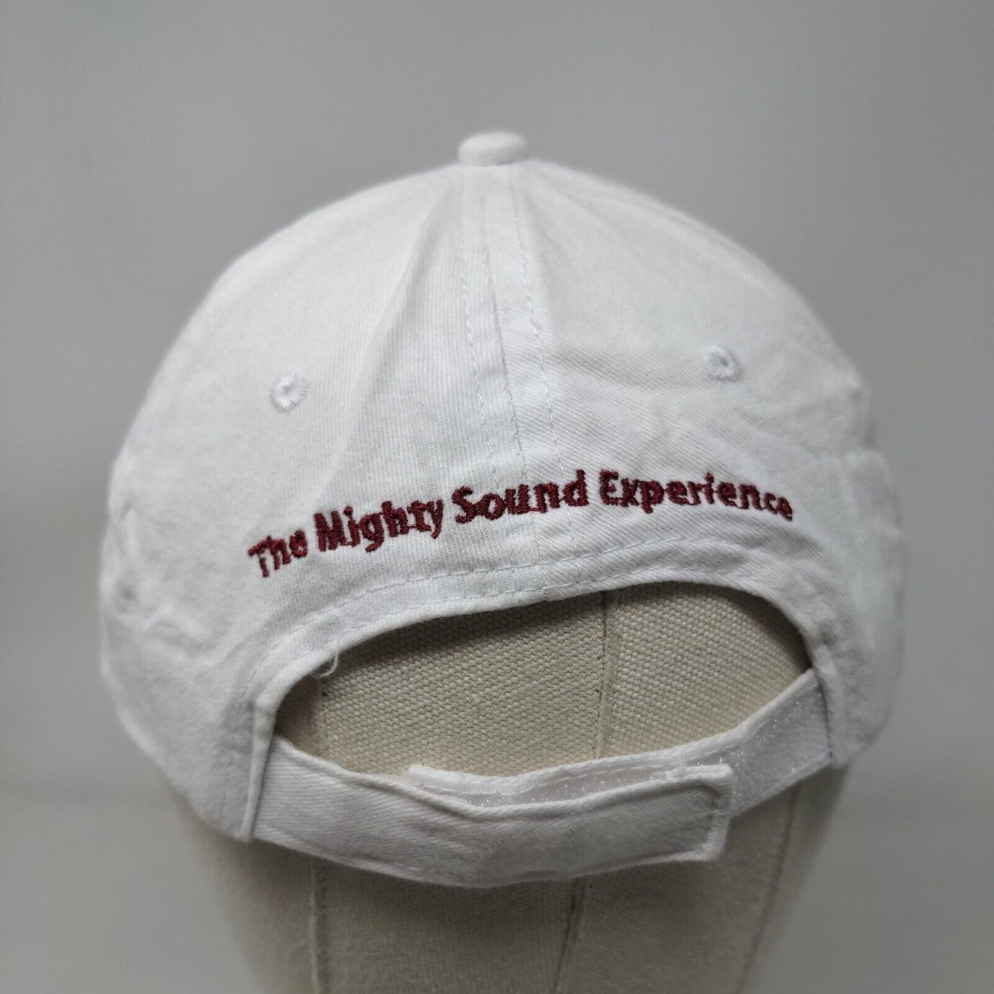 South Carolina Gamecocks Strapback Hat White Embroidered Logo Sound Experience