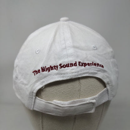 South Carolina Gamecocks Strapback Hat White Embroidered Logo Sound Experience