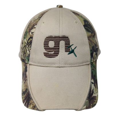 GN Guynielson Strapback Hat Tan Camouflage OSFM Adjustable Embroidered Otto