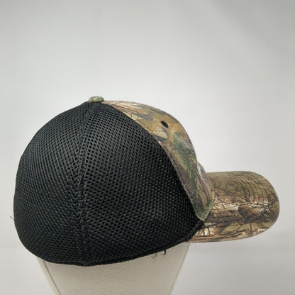 Sierra Fitted Trucker Hat Camouflage L/XL Perfect Fit Mesh Back Martin Marketing