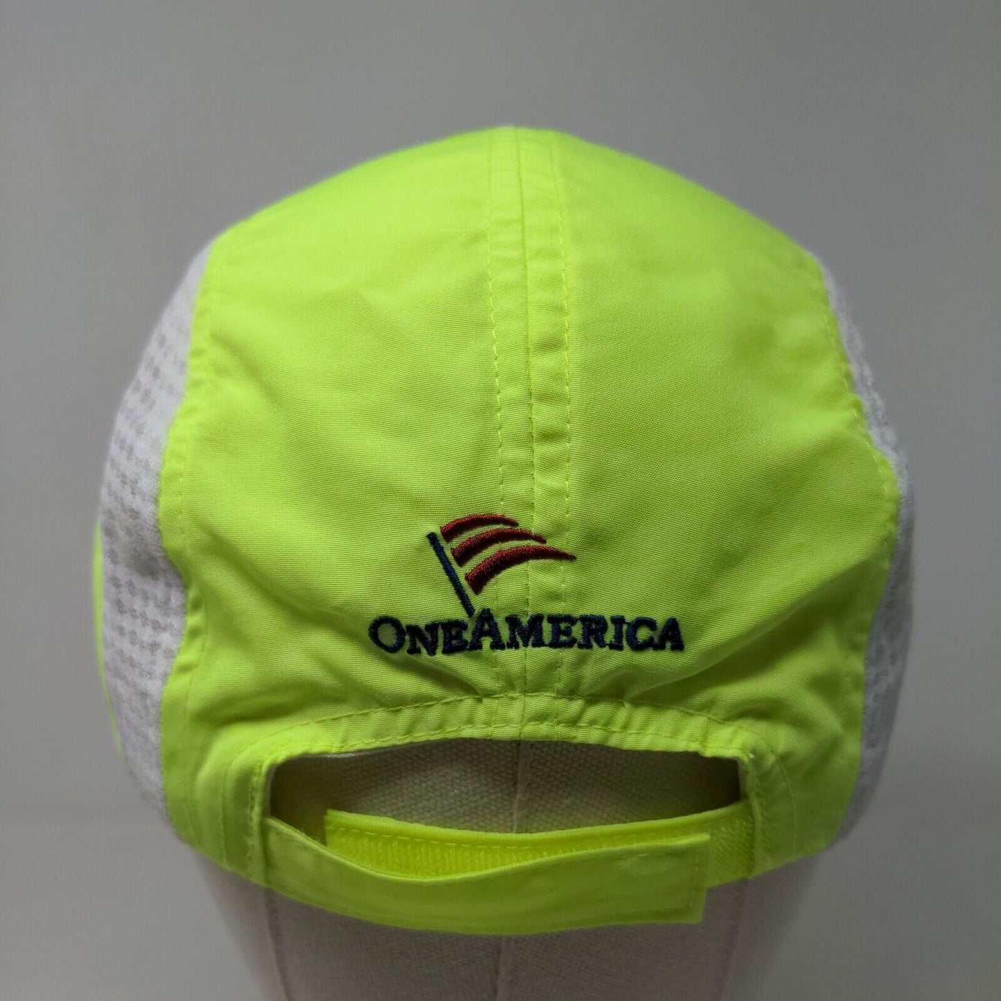 One America Indy 500 Mini Marathon Cap Hat Green 2014 Embroidered Logo