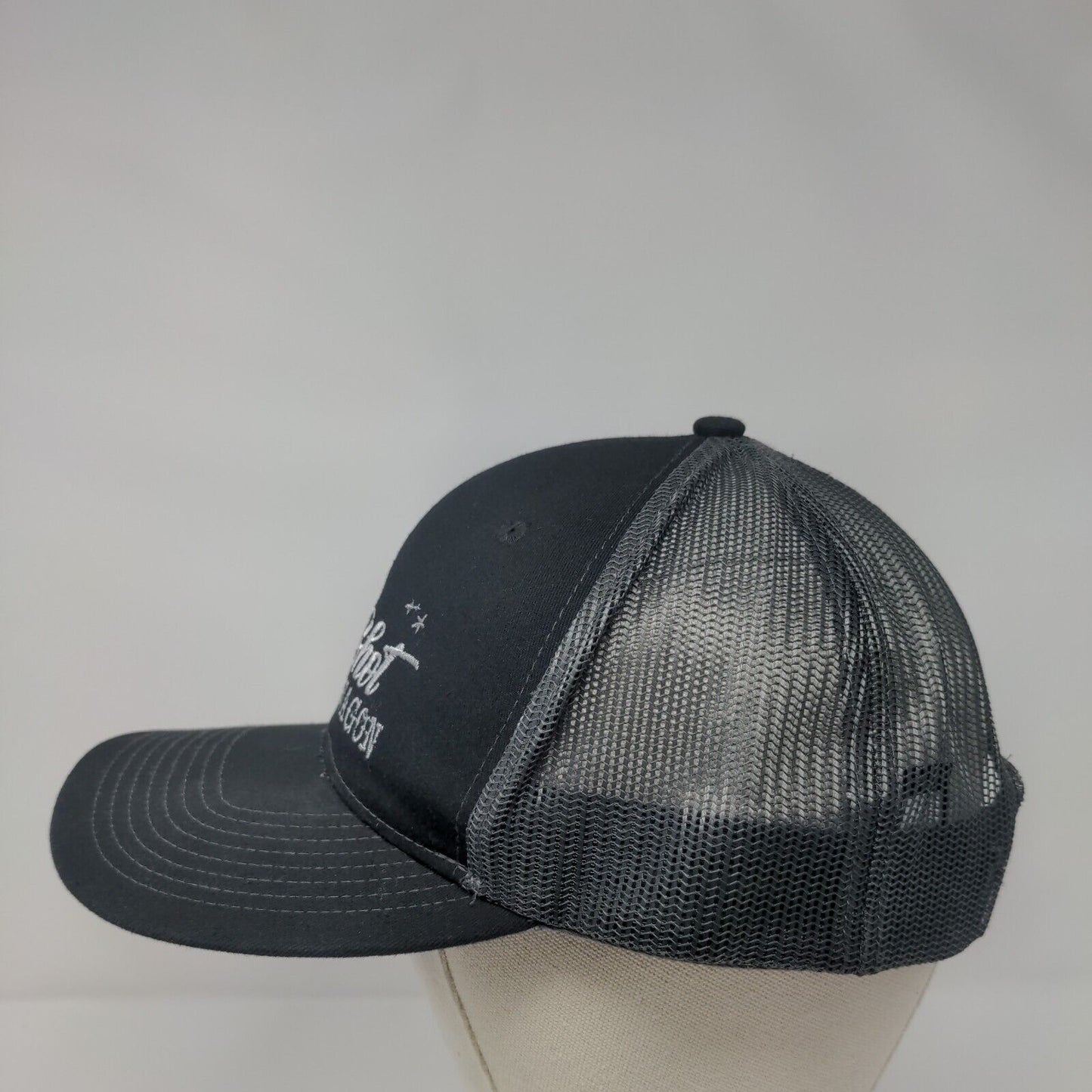 The Hot Shot Coffee Wagon Snapback Trucker Hat Black One Size Port Authority