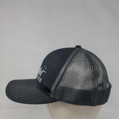 The Hot Shot Coffee Wagon Snapback Trucker Hat Black One Size Port Authority