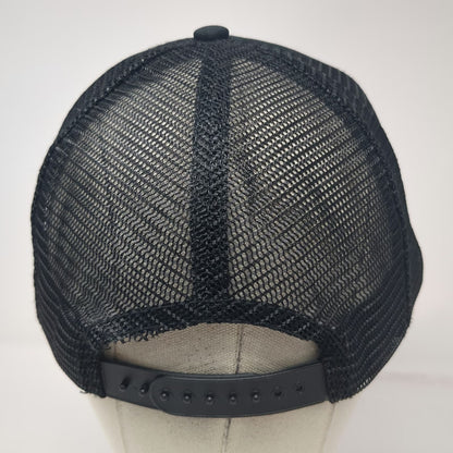 Nasco Ryobi Black One Size Trucker Hat Snapback Mesh Foam Front Rope Detail