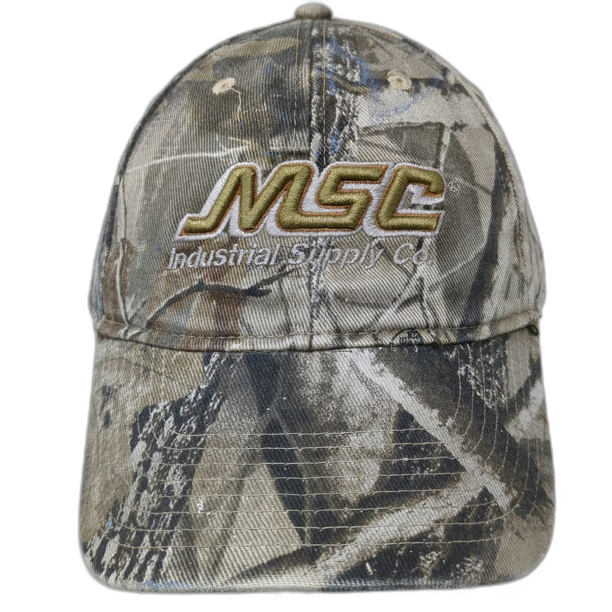 Specialty Graphics MSC Industrial Supply Co Green Camo One Size Baseball Cap Hat