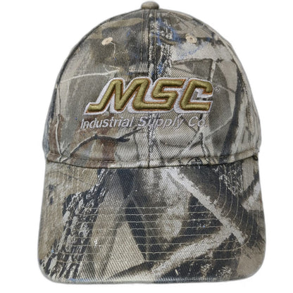 Specialty Graphics MSC Industrial Supply Co Green Camo One Size Baseball Cap Hat