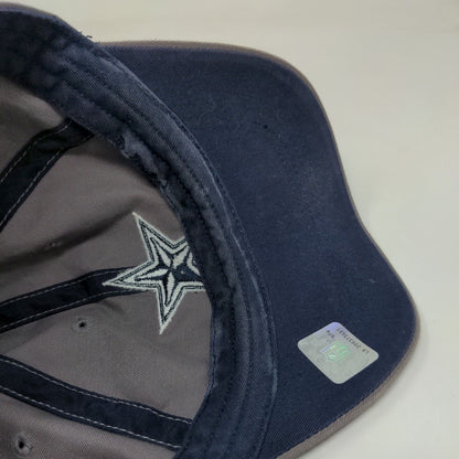 NFL Dallas Cowboys Slideback Hat Gray OSFA Embroidered Logo Spell Out