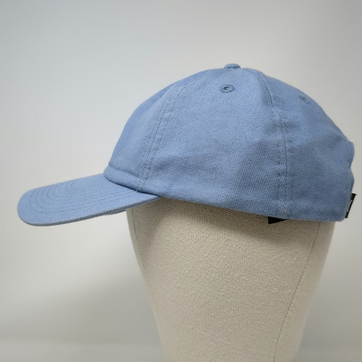 Hurley Snapback Blue Hat One Size 100% Cotton Embroidered Logo Structured Cap