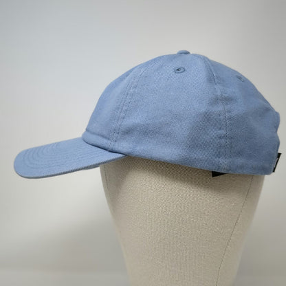 Hurley Snapback Blue Hat One Size 100% Cotton Embroidered Logo Structured Cap