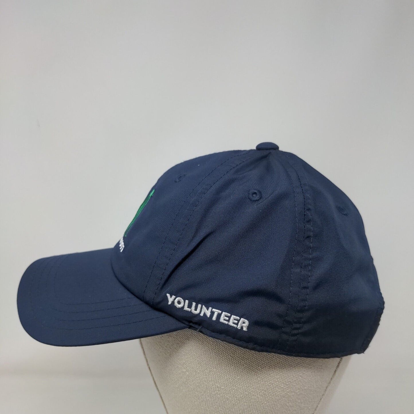 Drive Chip & Putt Volunteer Strapback Hat Blue One Size Adjustable Embroidered