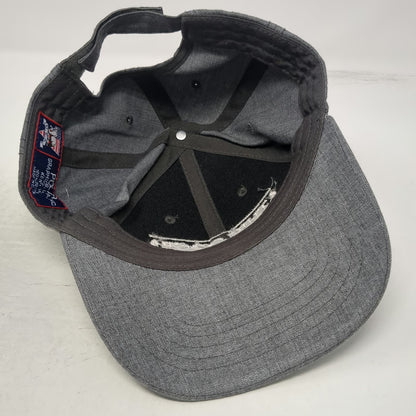 Polar Graphics Inc The Lodge Breckenridge Hat Gray OSFM Baseball Cap Strapback