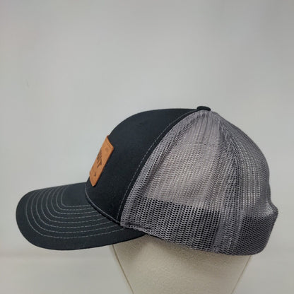 Pursuit Iron Man Patch Snapback Mesh Back Trucker Hat Black One Size