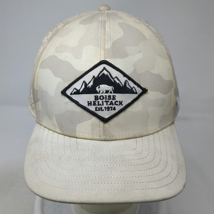 Melin Trucker Hat Beige L Boise Helitack Patch Mesh Back Snapback Hydro Camo