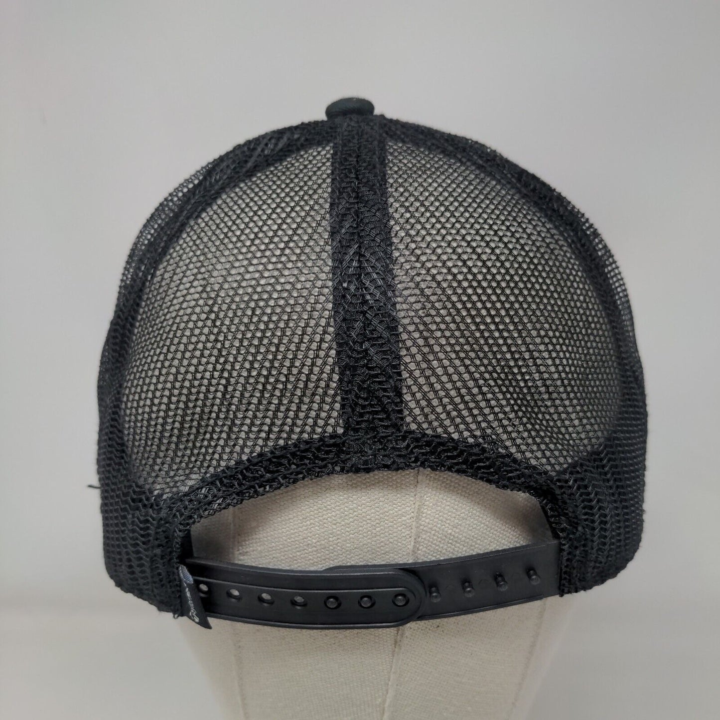 TaylorMade Original One Snapback Mesh Back Trucker Hat Black OSFA Solid