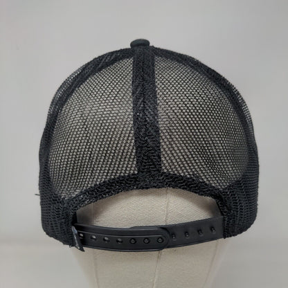 TaylorMade Original One Snapback Mesh Back Trucker Hat Black OSFA Solid
