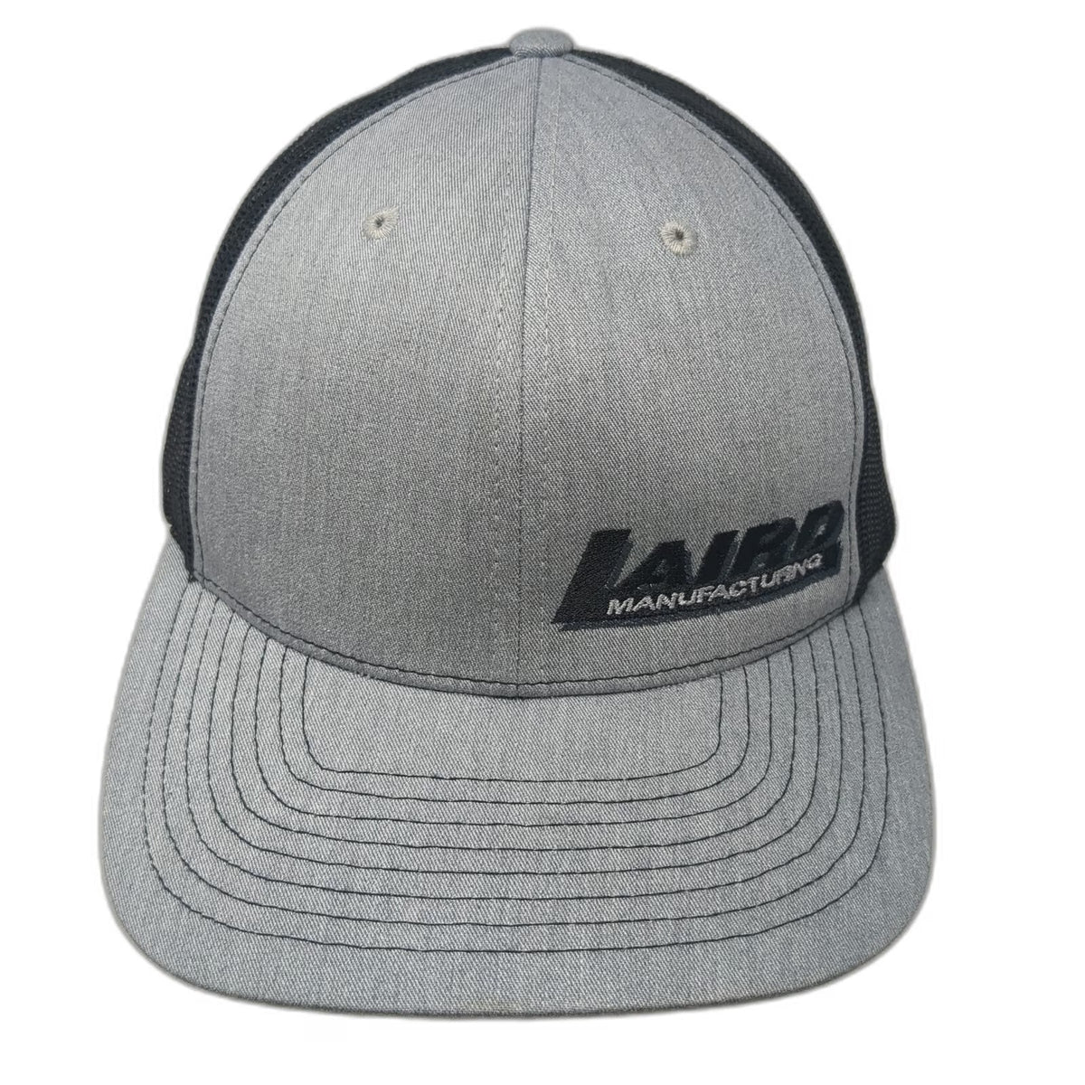 Richardson Trucker Hat Gray One Size Laird Manufacturing Mesh Back Snapback