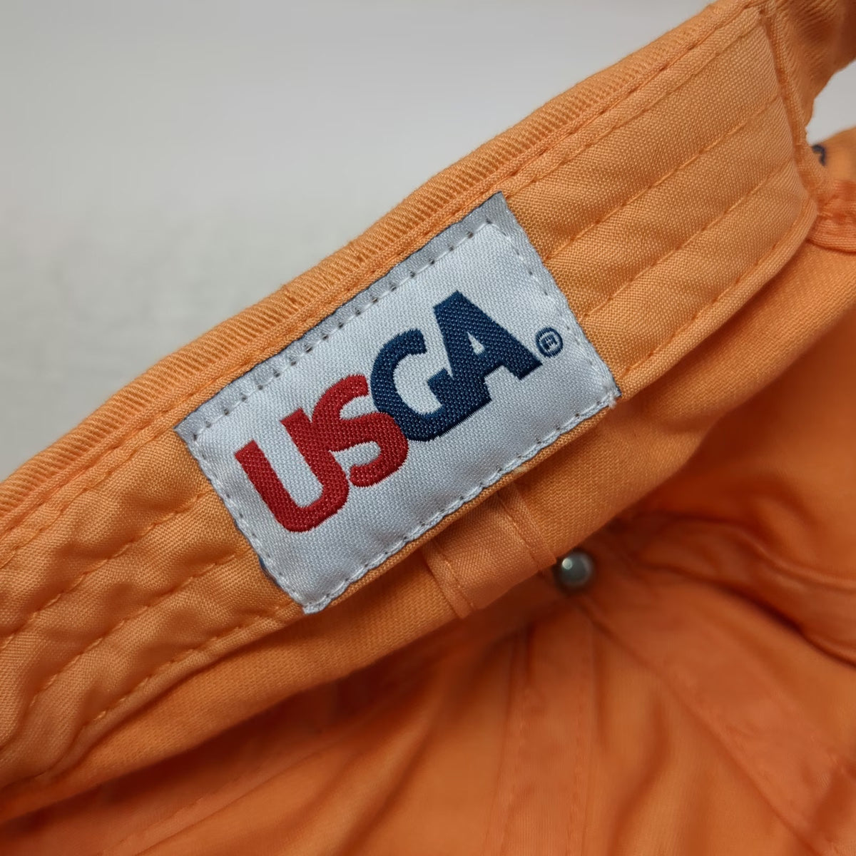 USGA Baseball Cap Orange One Size 2015 U.S. Open Chambers Bay Member Golf Hat