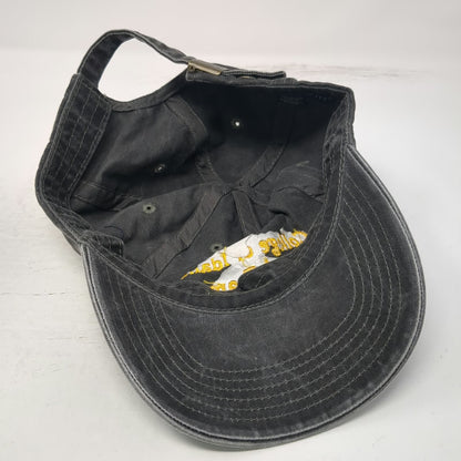 Port Authority Baseball Cap Gray OSFM College of Idaho Ski Team Slideback Hat
