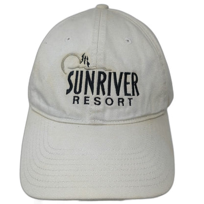 Nike Baseball Cap Beige One Size Sunriver Resort Golf Adjustable Strap Hat