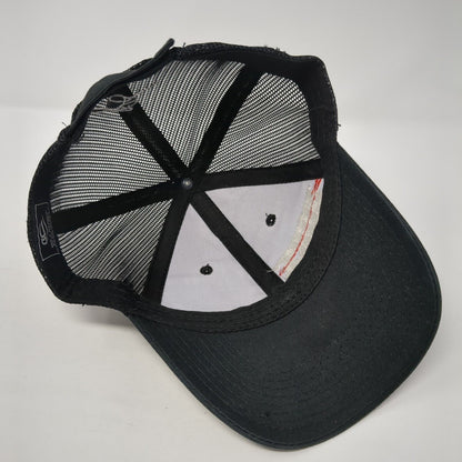 Luke Bryan Strapback Trucker Hat Black One Size Adjustable Mesh Back Outdoor Cap