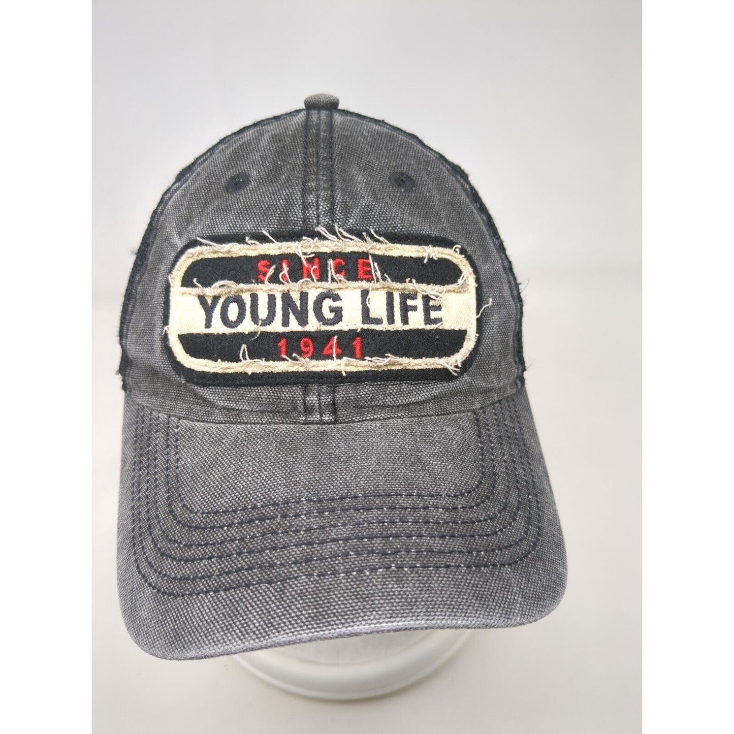 Young Life Since 1941 Snapback Mesh Back Trucker Hat Gray OSFA Legacy