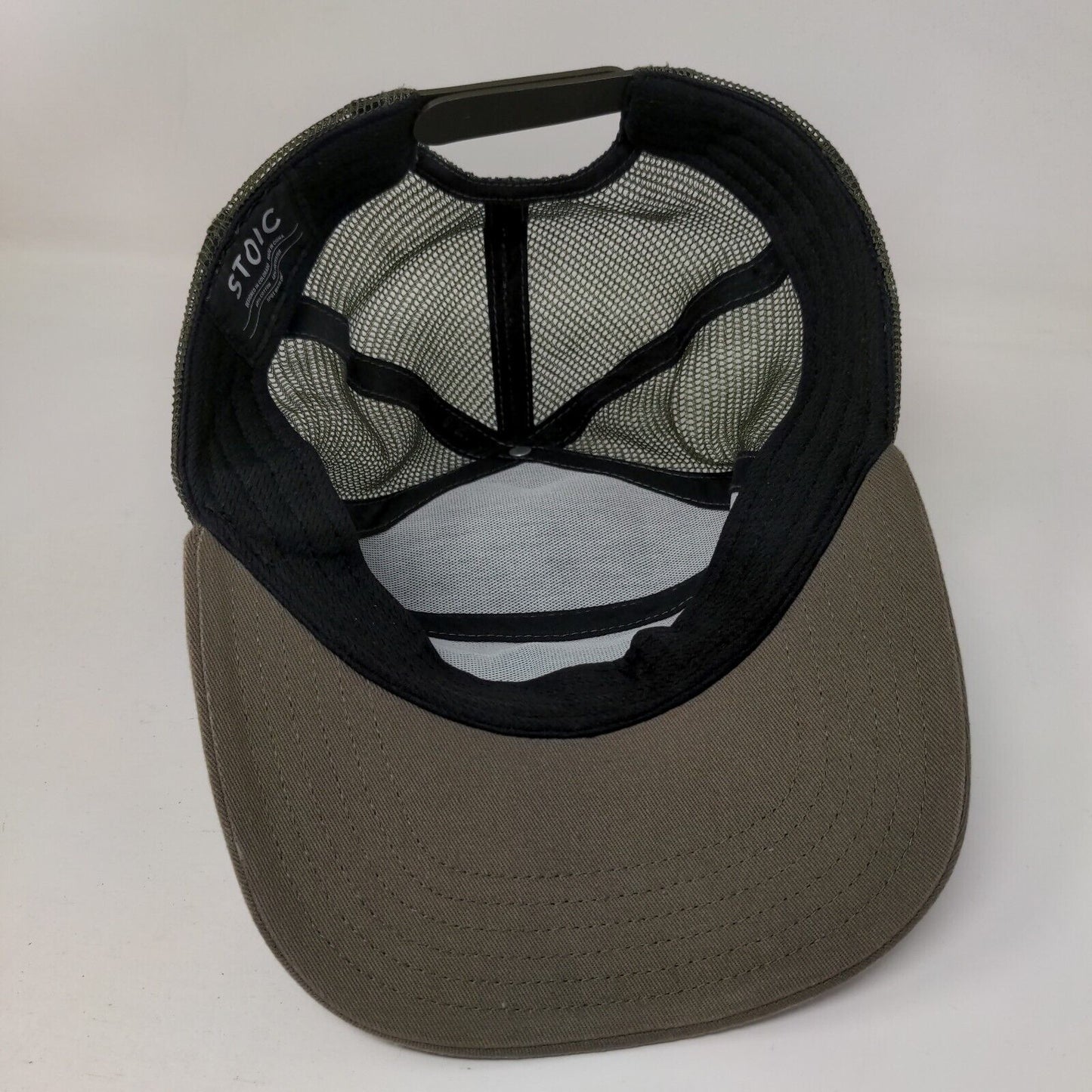 Stoic Snapback Trucker Hat Multicolor One Size Adjustable Embroidered Mesh Back