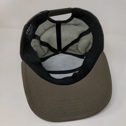 Stoic Snapback Trucker Hat Multicolor One Size Adjustable Embroidered Mesh Back