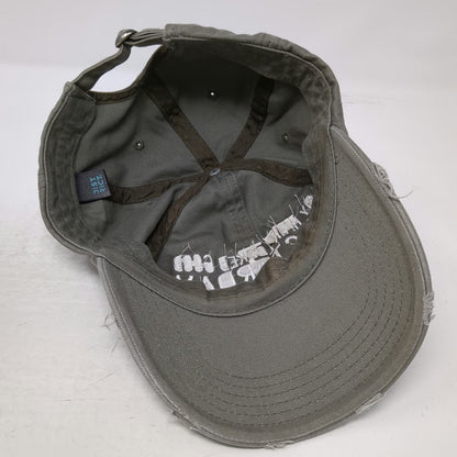District Baseball Cap Green One Size My Hair Looked Good Yesterday Frayed Hat
