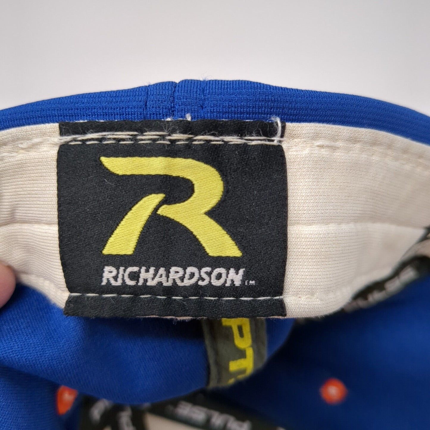 X Logo Fitted Hat Multicolor One Size Embroidered 6 Panel PTS20 Richardson