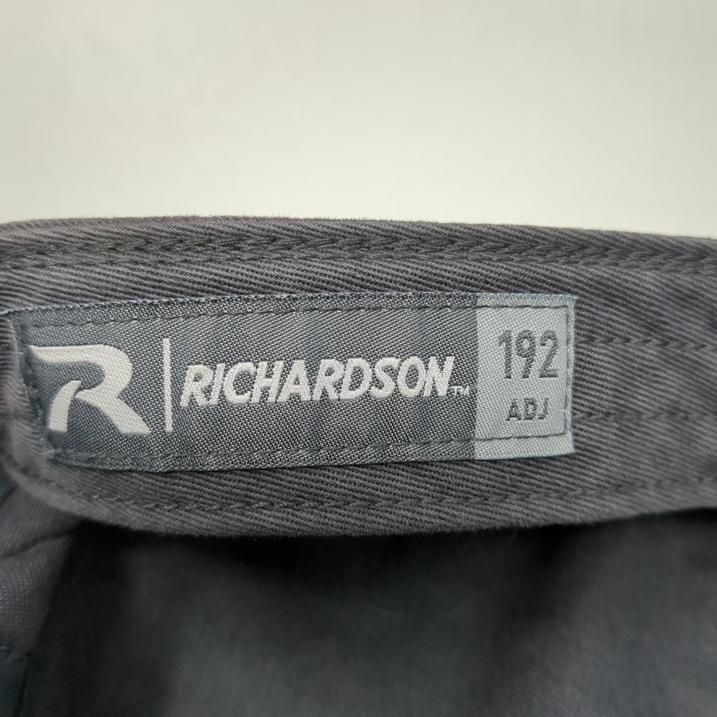 Richardson Army Cap Gray One Size ELEVATION486 Strapback Cotton Adjustable Hat