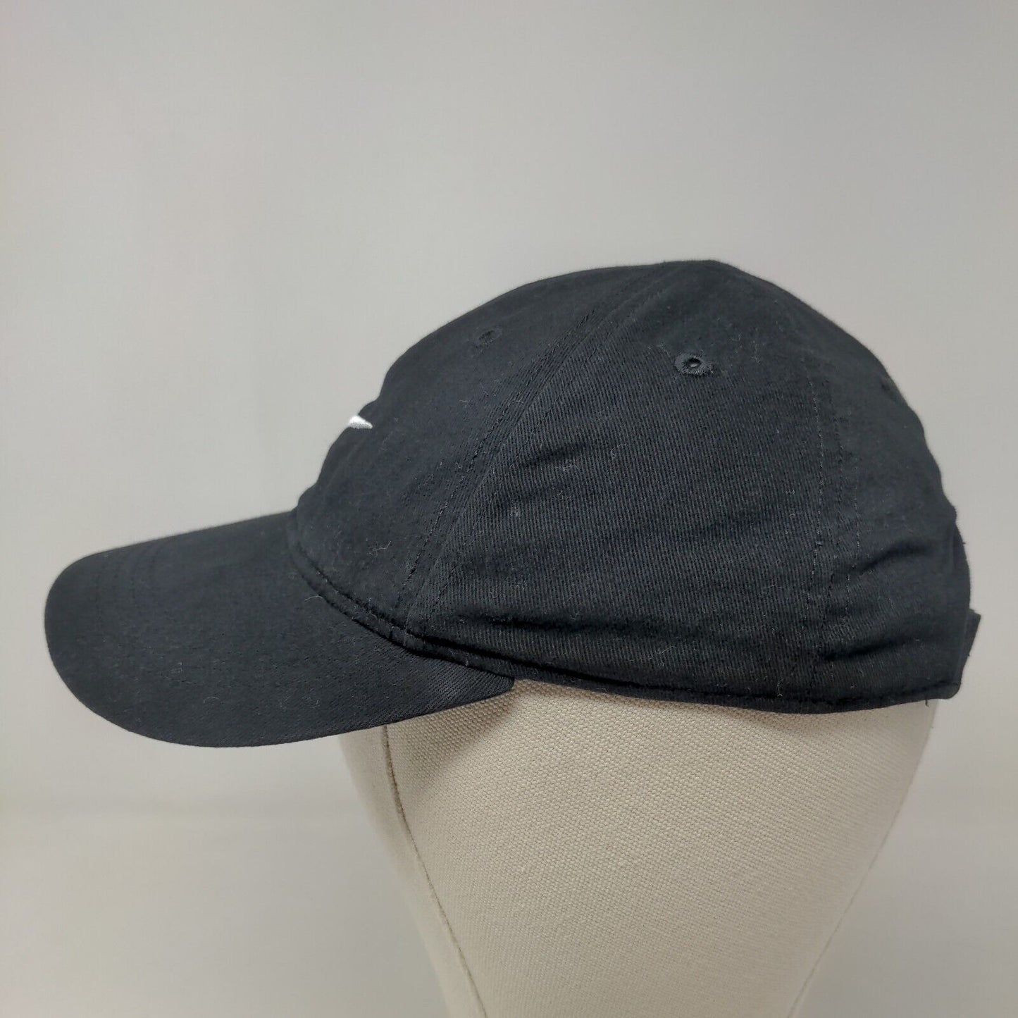 Nike Boy's Strapback Hat Black Size Child Embroidered Swoosh Logo