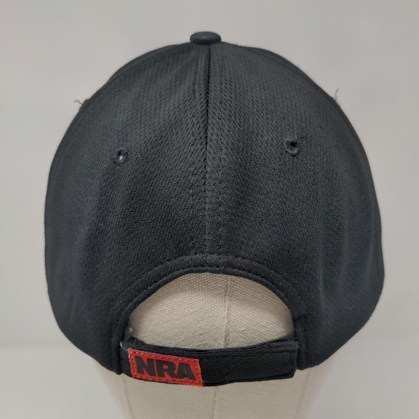 NRA 140 Years Of Freedom Strapback Hat Black One Size Hit Wear