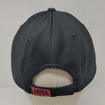 NRA 140 Years Of Freedom Strapback Hat Black One Size Hit Wear