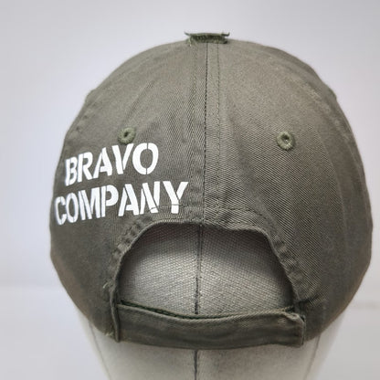 Bravo Co. Baseball Cap Green One Size BCM Star Tactical Logo Strapback Hat