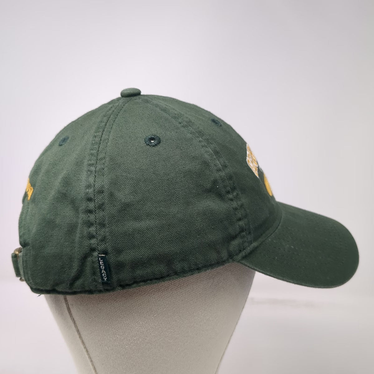 Legacy George Mason Patriots NCAA Cap Green One Size Dad Embroidered Slideback
