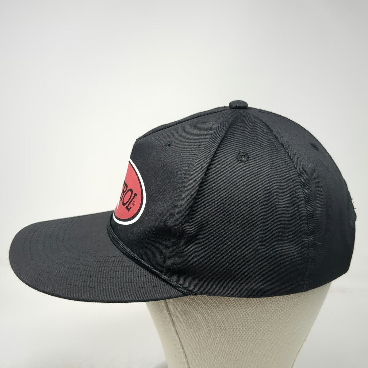RCC Fire-Trol 5 Panel Black Hat One Size Snapback Cord Patch Wildland Fire