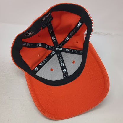 New Era San Francisco Giants MLB Orange XL Baseball Cap 39THIRTY Stretch Fit Hat