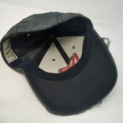 Boston Red Sox MLB 47 Brand Baseball Cap Gray Red M Distressed Cooperstown Hat